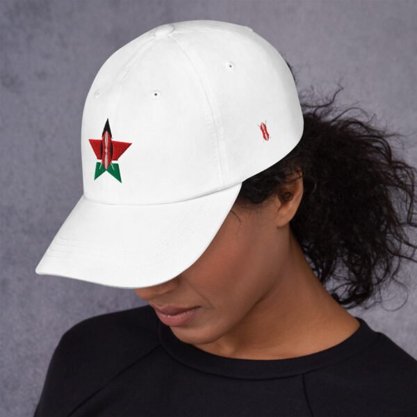 Kenya Flag Star Hat - Unisex - Image 2