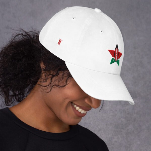 Kenya Flag Star Hat - Unisex - Image 6