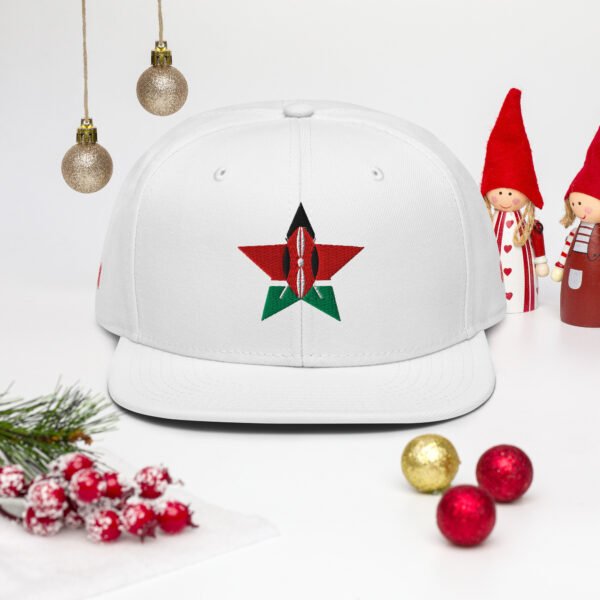 Snapback Hat - Kenya Star Flag