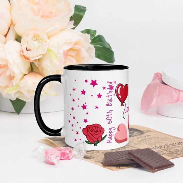 Mug with Color Inside - Image 2