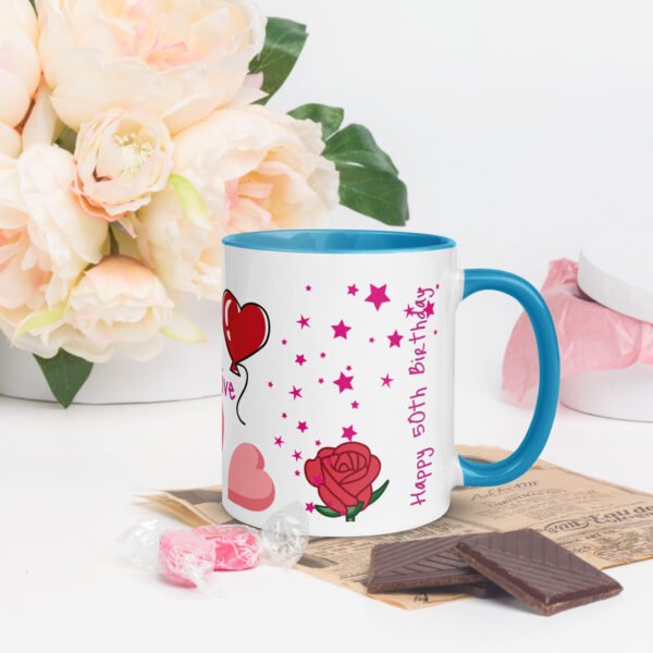 Mug with Color Inside - Image 11