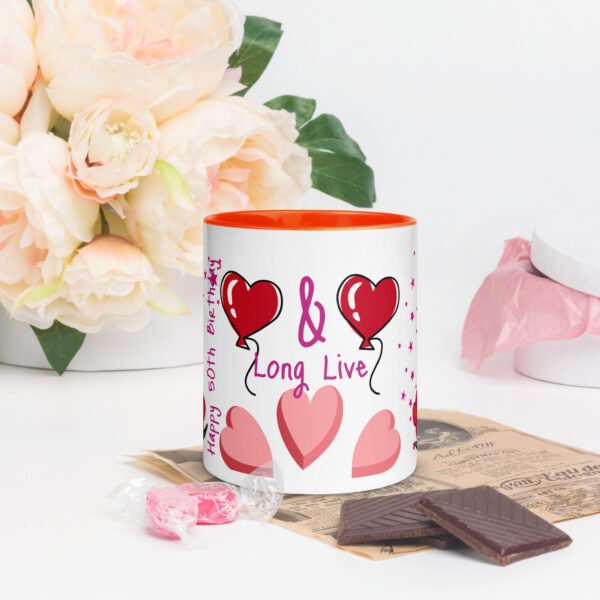 Mug with Color Inside - Image 9