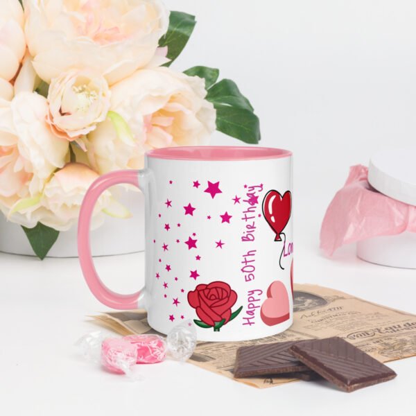 Mug with Color Inside - Image 13