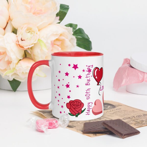 Mug with Color Inside - Image 4