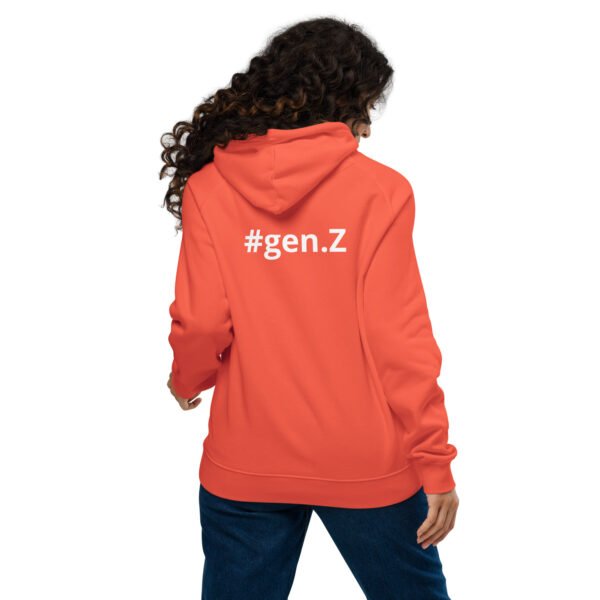 Unisex eco raglan hoodie - Image 15