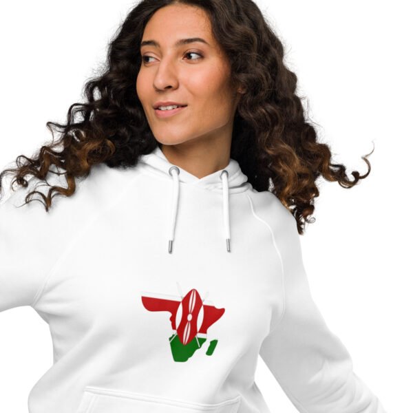 Unisex eco raglan hoodie - Image 17