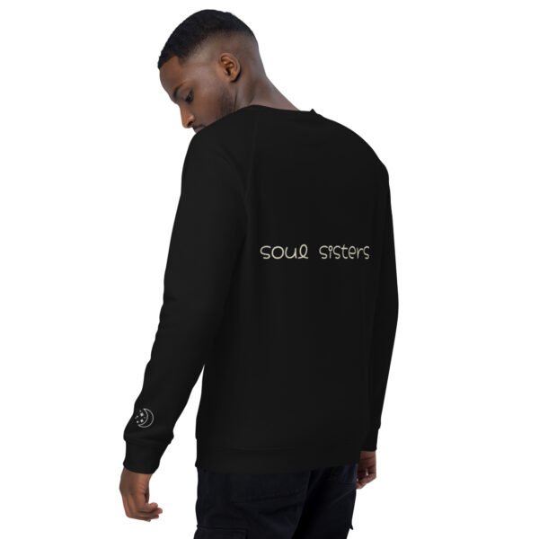 Unisex organic raglan sweatshirt - Image 11