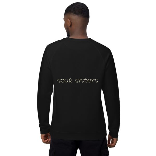 Unisex organic raglan sweatshirt - Image 10