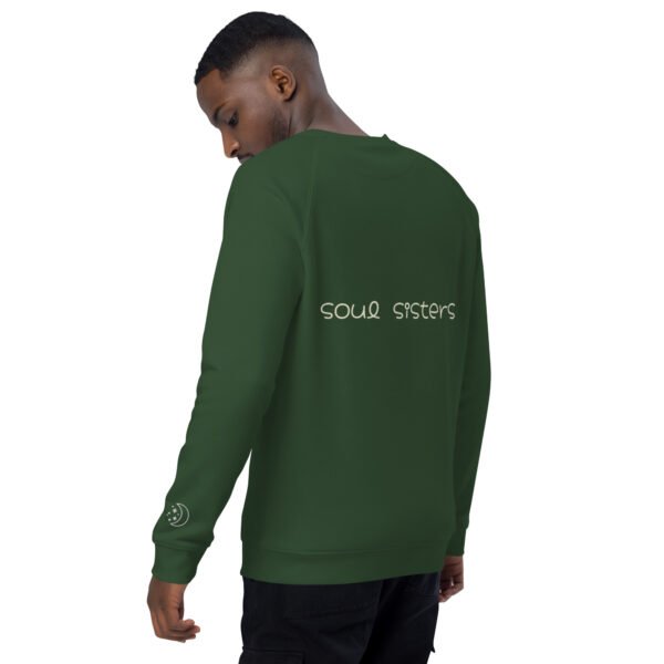 Unisex organic raglan sweatshirt - Image 38