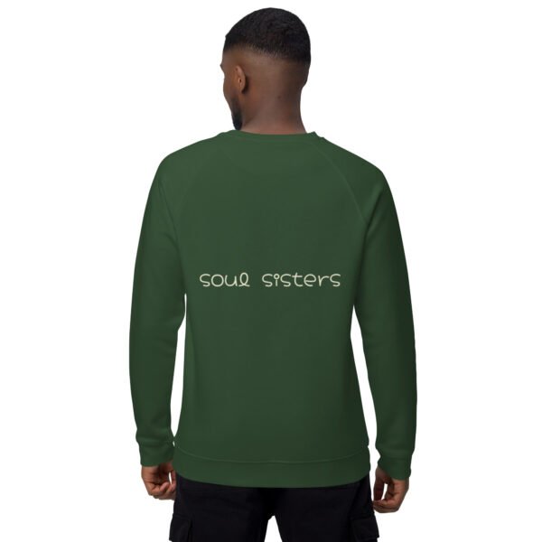 Unisex organic raglan sweatshirt - Image 37
