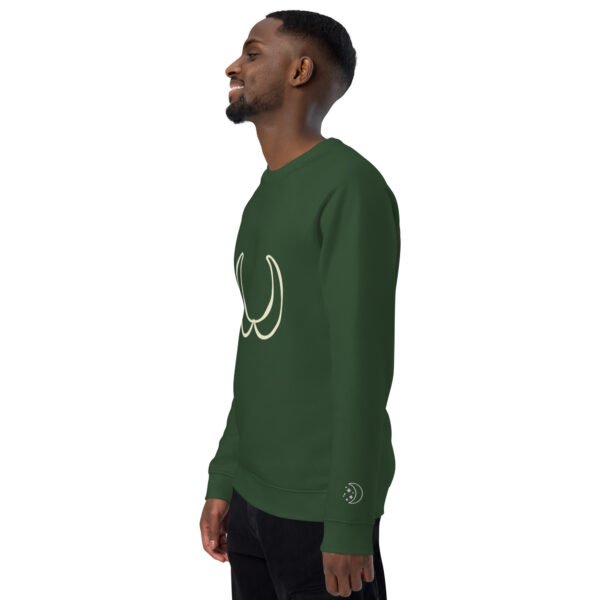 Unisex organic raglan sweatshirt - Image 39