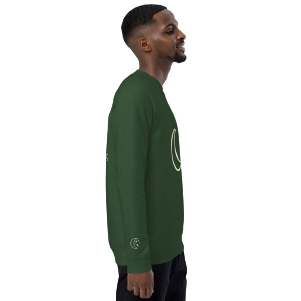 Unisex organic raglan sweatshirt - Image 41