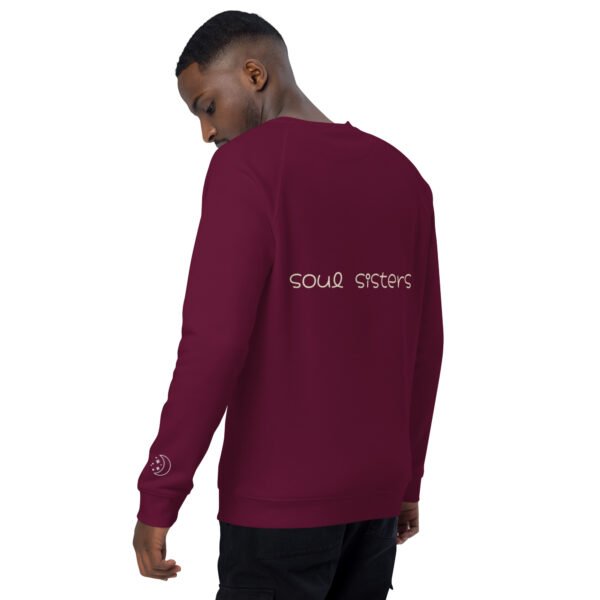 Unisex organic raglan sweatshirt - Image 22