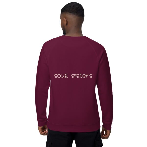 Unisex organic raglan sweatshirt - Image 21