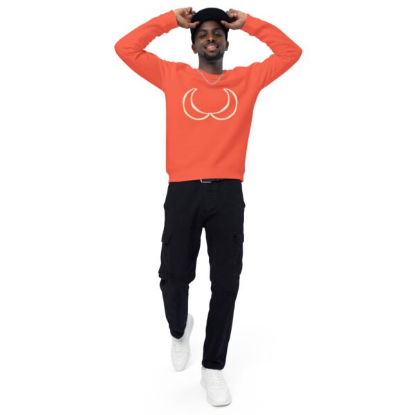 Unisex organic raglan sweatshirt - Image 47