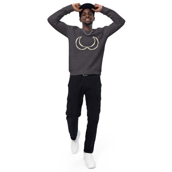 Unisex organic raglan sweatshirt - Image 25
