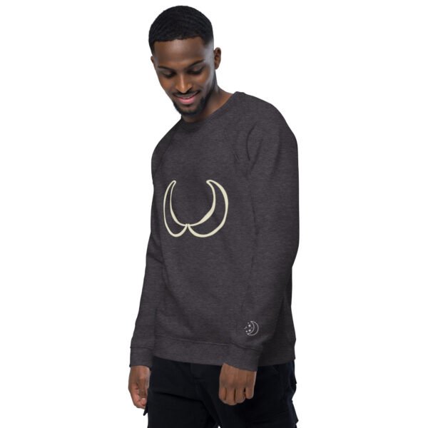 Unisex organic raglan sweatshirt - Image 29