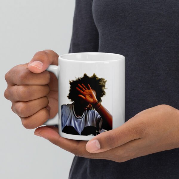 Proud Me White glossy mug - Image 3