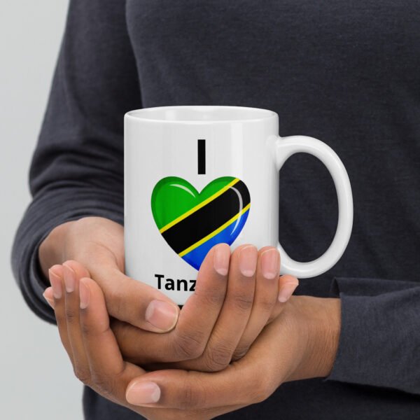 White glossy mug - Image 2