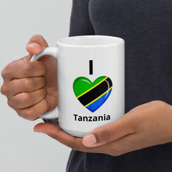 White glossy mug - Image 5