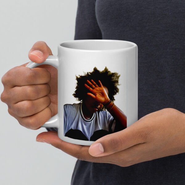 Proud Me White glossy mug - Image 6