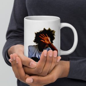 Proud Me White glossy mug