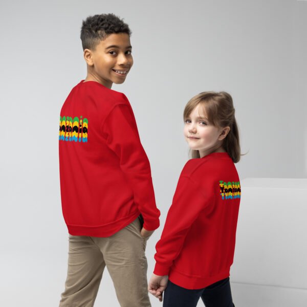 Youth crewneck sweatshirt - Image 4